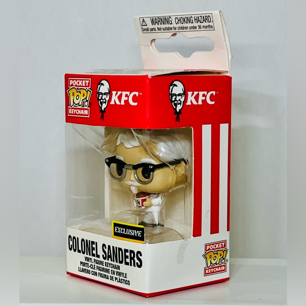 Funko Pop KFC Colonel Sanders Keychain - Picture 2 of 4